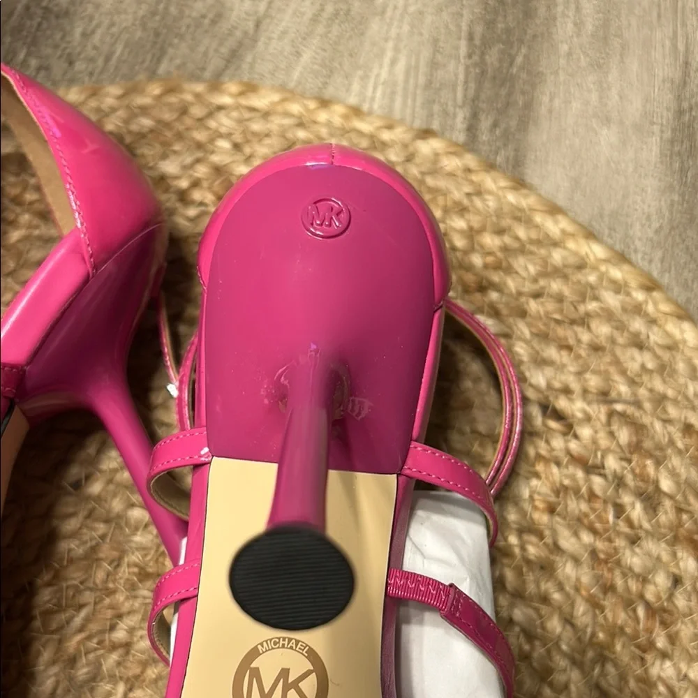 Michael Kors Pink Cerise Heels - Picture 7 of 10